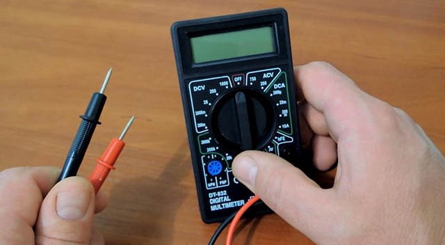 мультиметр для поиска поломки в полуавтомате диагностика сварочного полуавтомата с помощью мультиметра