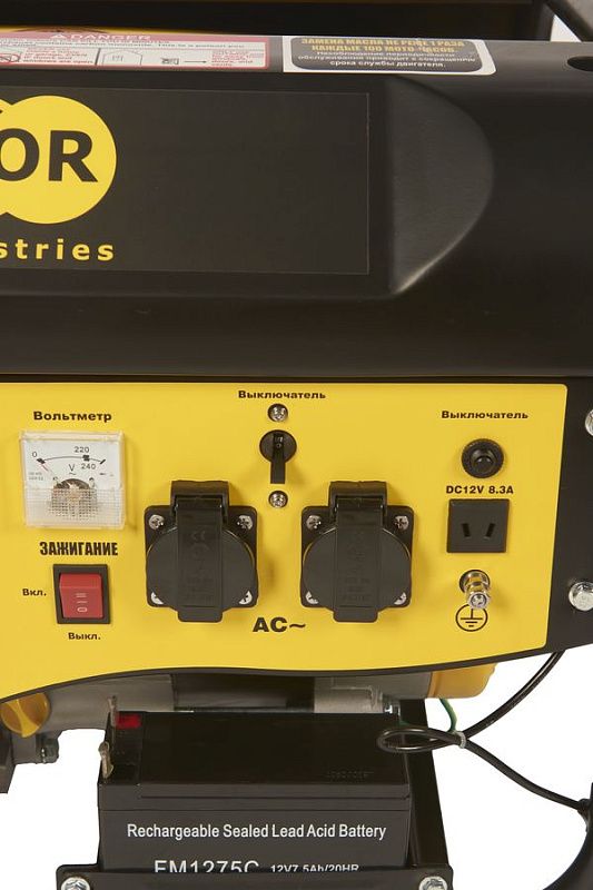 Бензиновый генератор TOR TR2500E вид модели бензиновый генератор tor tr2500e