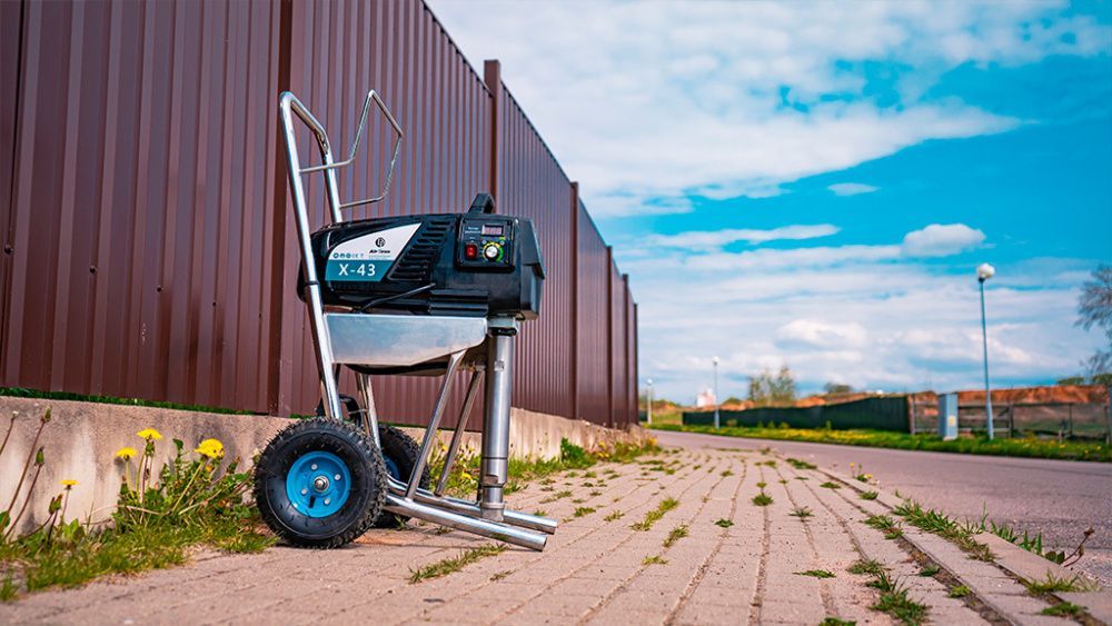 вид модели окрасочный аппарат dino-power x43 (0566u) уценка