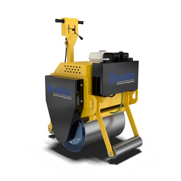 Виброкаток Vektor VR600 вид модели виброкаток vektor vr600