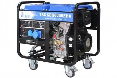 общий вид модели дизель генератор tss sdg 6000eha
