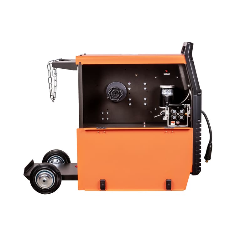 Сварочный полуавтомат Foxweld SAGGIO MIG 300 DP LCD вид модели сварочный полуавтомат foxweld saggio mig 300 dp lcd