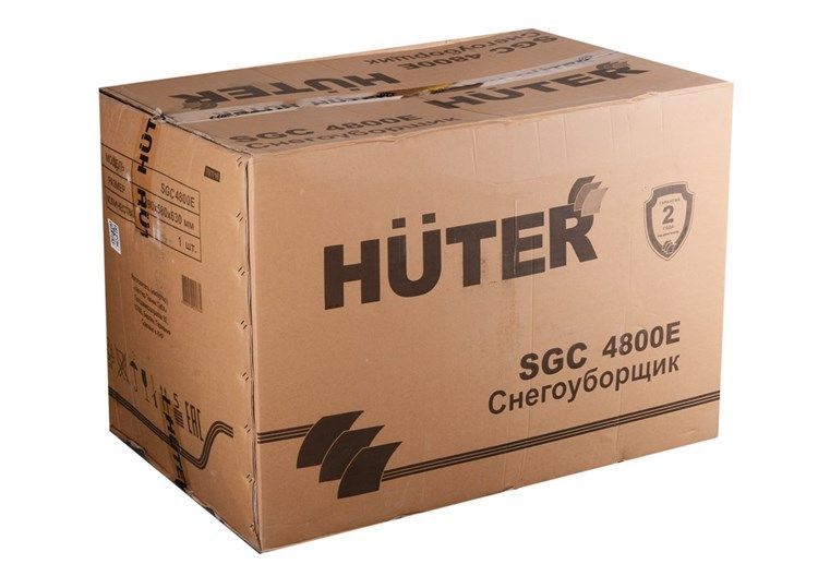 Снегоуборщик бензиновый Huter SGC 4800E вид модели снегоуборщик бензиновый huter sgc 4800e