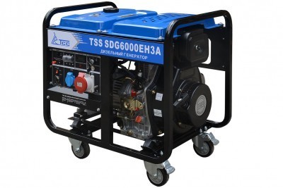 общий вид модели дизель генератор tss sdg 6000eh3a