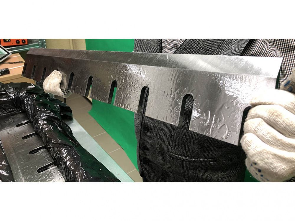 Ножи гильотинные длиной до 2 метров вид модели ножи гильотинные длиной до 2 метров