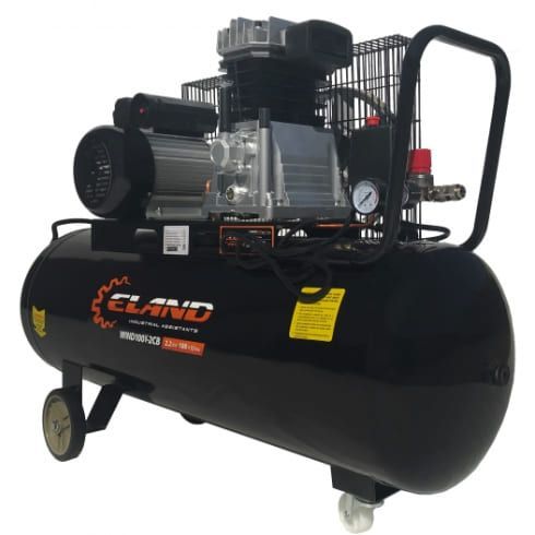 общий вид модели компрессор eland wind 100v-2cb