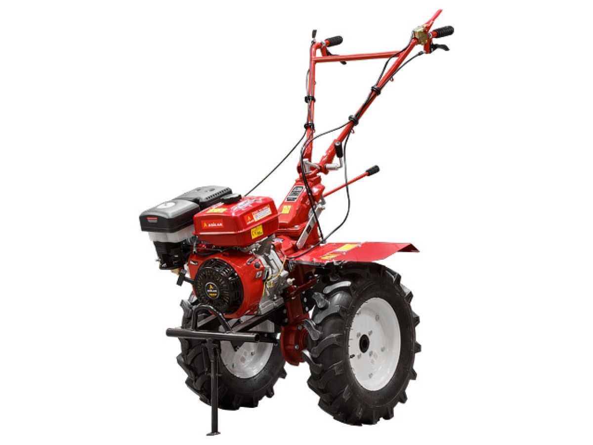 общий вид модели культиватор бензиновый asilak sl-186l колеса 6.50-12