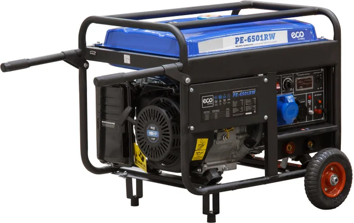 Модель генератор сварочный бензиновый eco pe-6501rw общий вид модели генератор сварочный бензиновый eco pe-6501rw