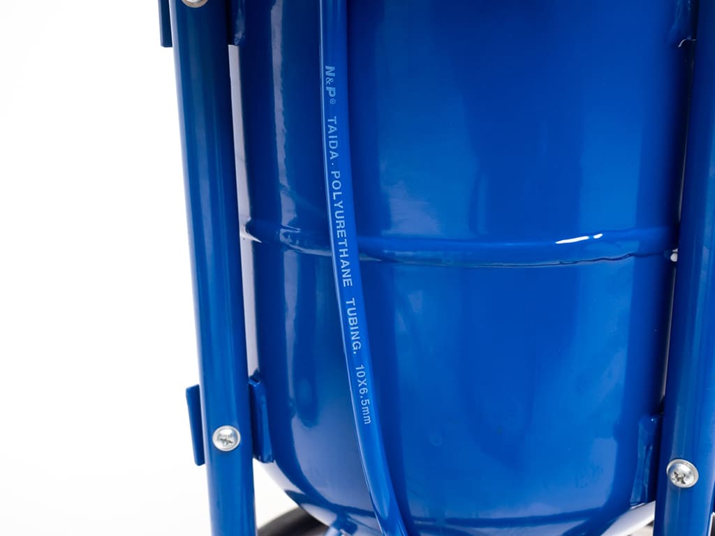 вид модели пескоструйный аппарат булат 30л синий