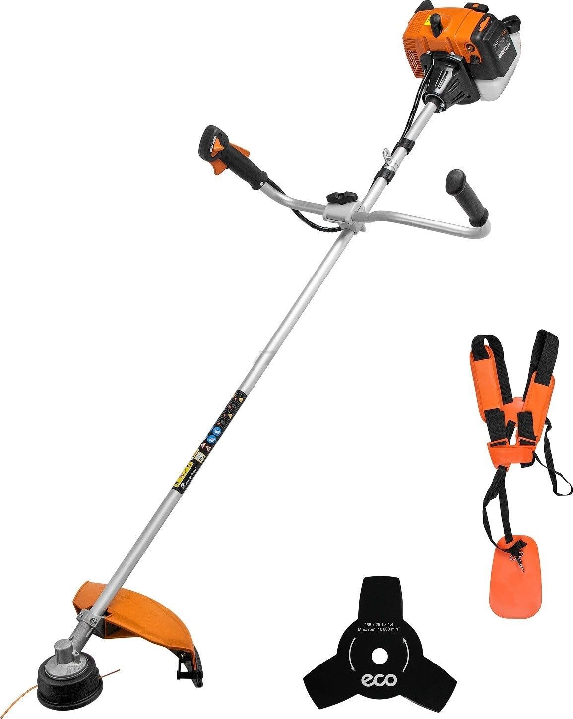 Мотокоса ECO GTP-250F (триммер бензиновый) вид модели мотокоса eco gtp-250f (триммер бензиновый)