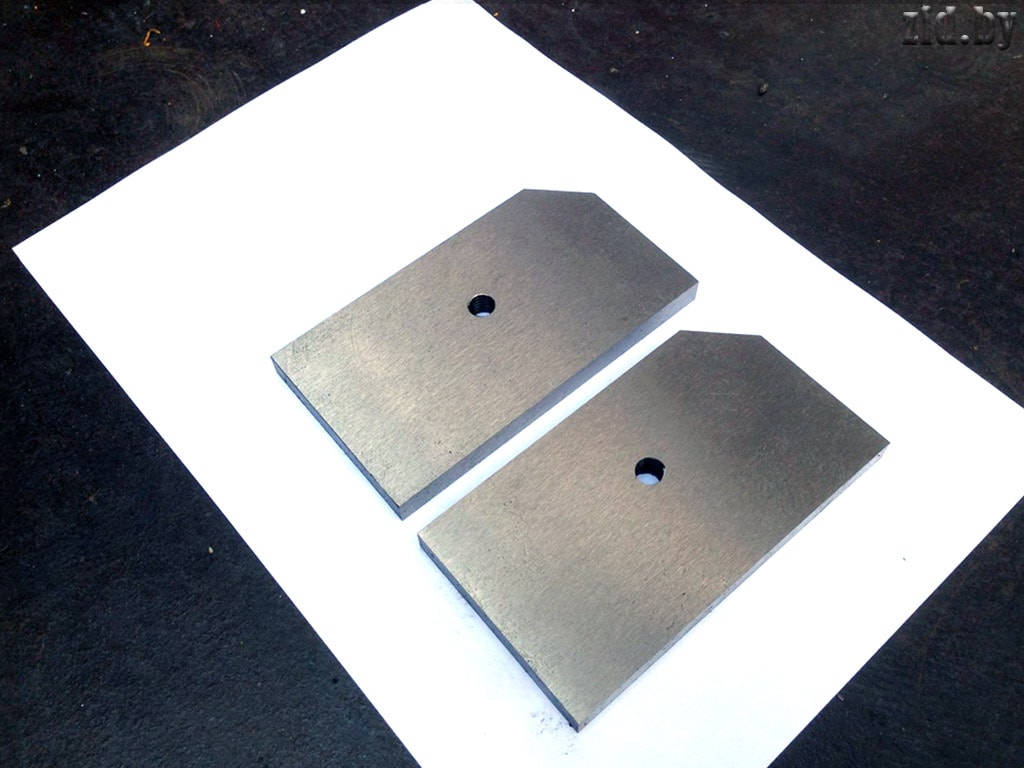 Ножи для пресс-ножниц вид модели ножи для пресс-ножниц