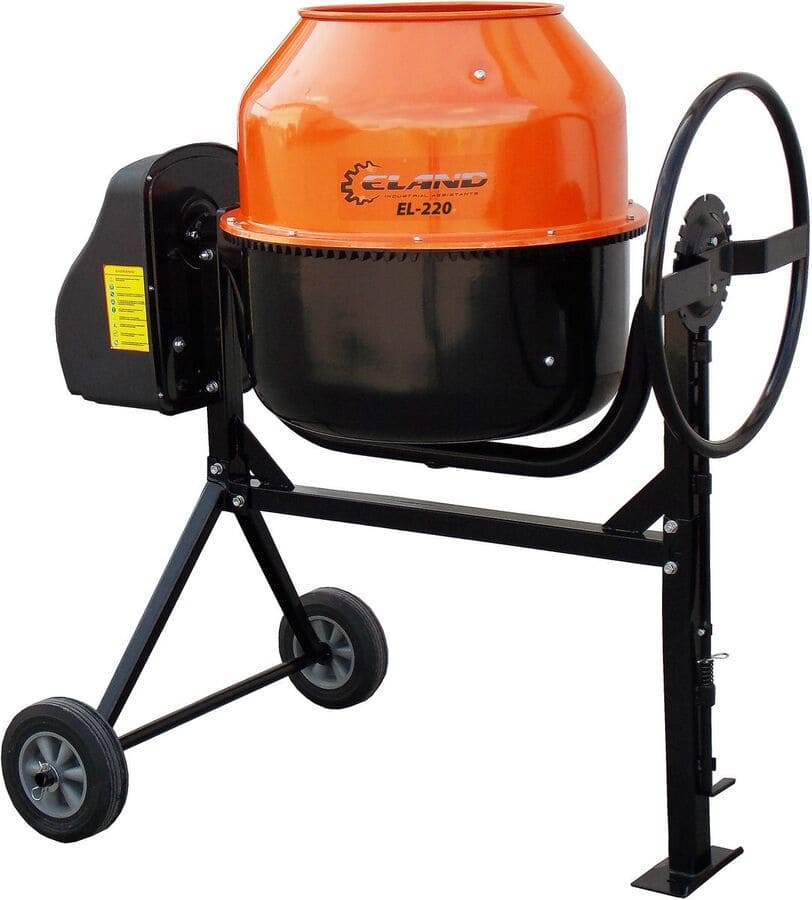 вид модели бетономешалка eland el220