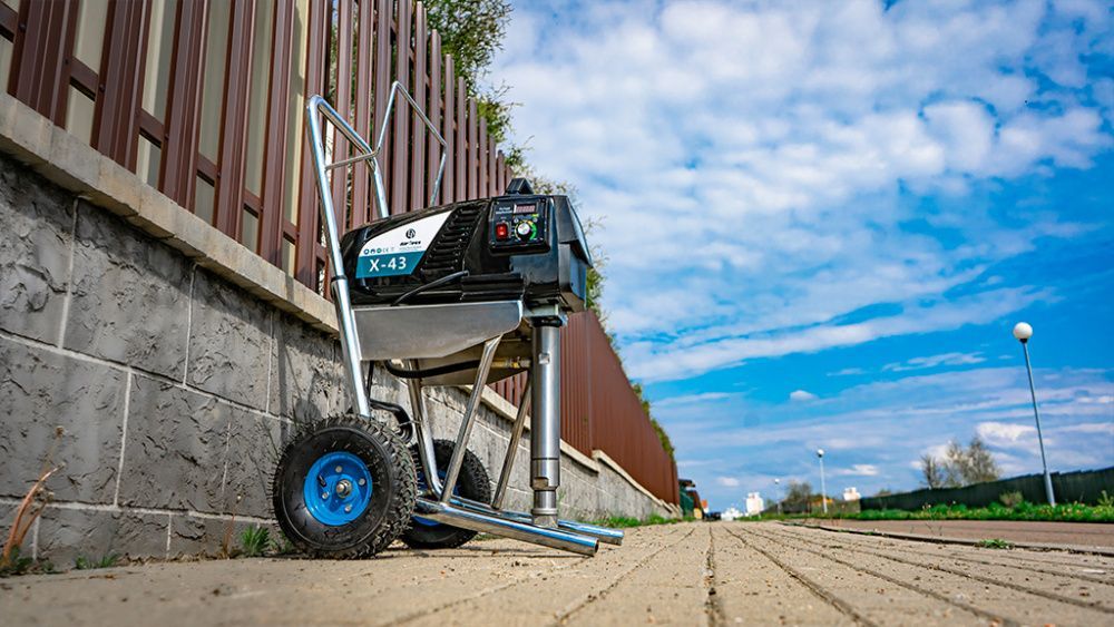 вид модели окрасочный аппарат dino-power x43 (0566u) уценка