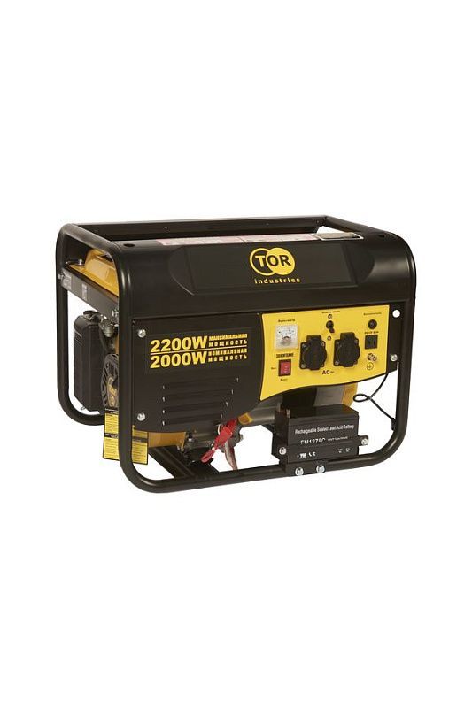 Бензиновый генератор TOR TR2500E вид модели бензиновый генератор tor tr2500e