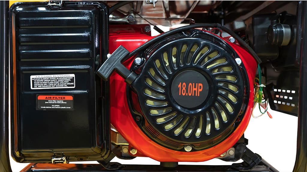 Бензогенератор HAMER 10000T (трехфазный) вид модели бензогенератор hamer 10000t (трехфазный)