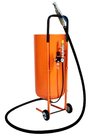 вид модели пескоструйный аппарат спутник 30л