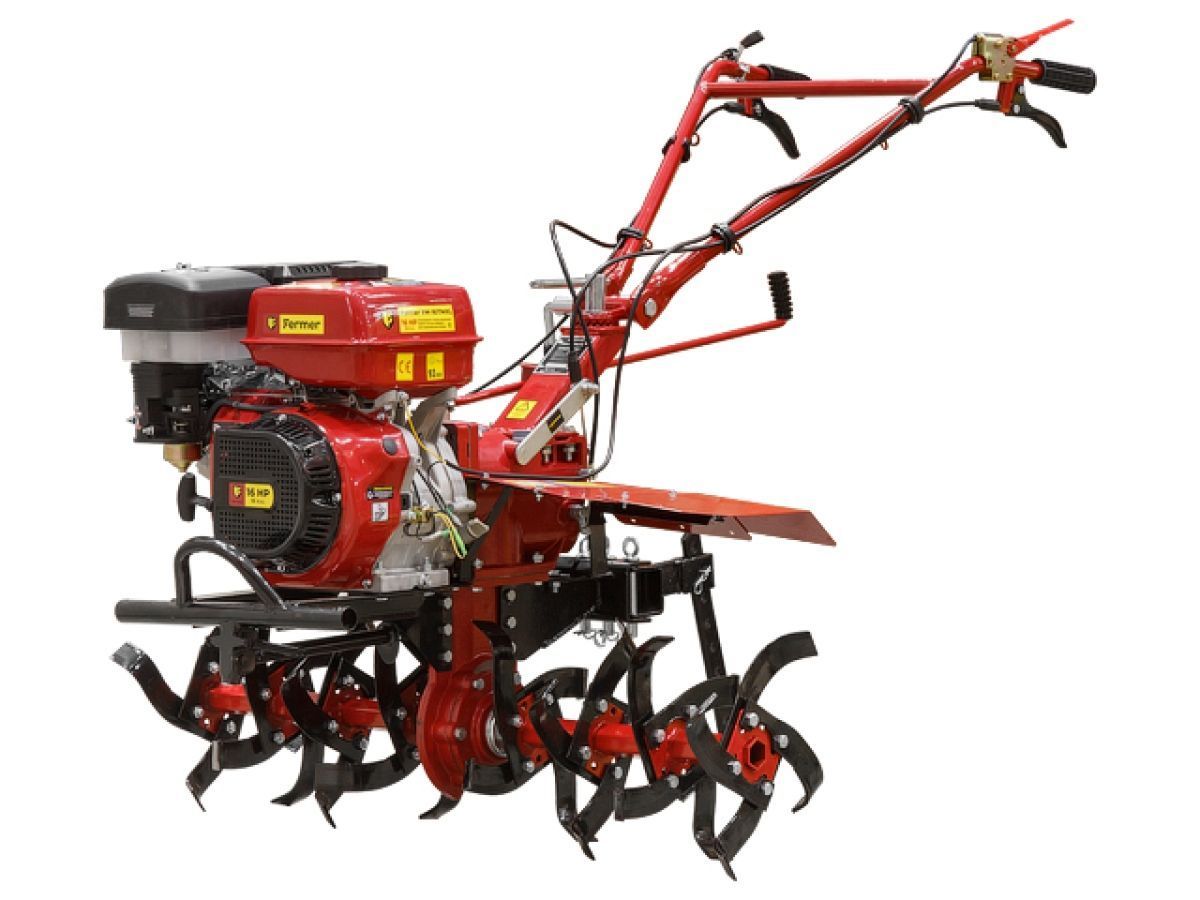 общий вид модели культиватор бензиновый fermer fm-1617mxl без колес