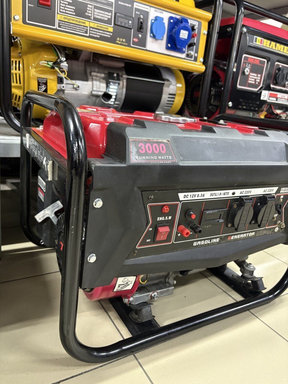 Бензогенератор HAMER 3500M (0145U) УЦЕНКА вид модели бензогенератор hamer 3500m (0145u) уценка