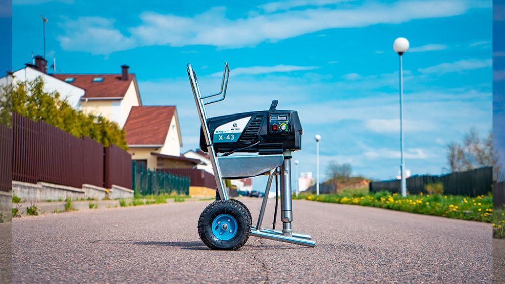 вид модели окрасочный аппарат dino-power x43 (0566u) уценка