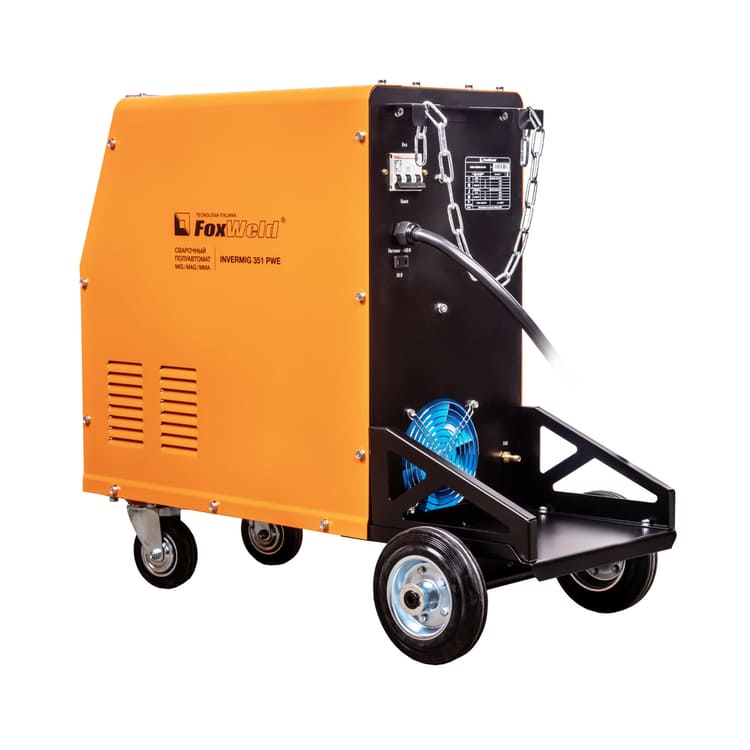 Сварочный полуавтомат Foxweld INVERMIG 351 PWE вид модели сварочный полуавтомат foxweld invermig 351 pwe