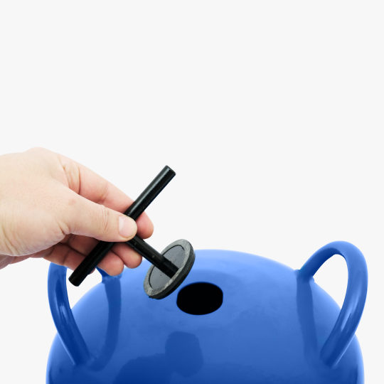 вид модели пескоструйный аппарат булат 20л синий