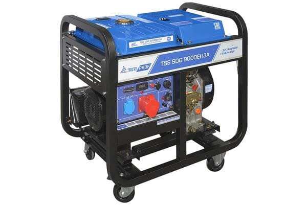 Генератор дизельный TSS SDG 9000EH3A вид модели генератор дизельный tss sdg 9000eh3a