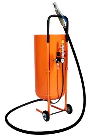 вид модели пескоструйный аппарат спутник 24л