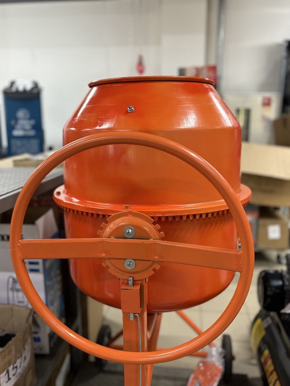 вид модели бетономешалка hamer cm-160 (0146u) уценка