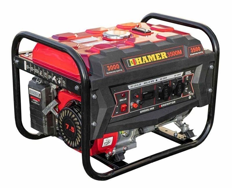 Бензогенератор HAMER 3500M (0145U) УЦЕНКА вид модели бензогенератор hamer 3500m (0145u) уценка