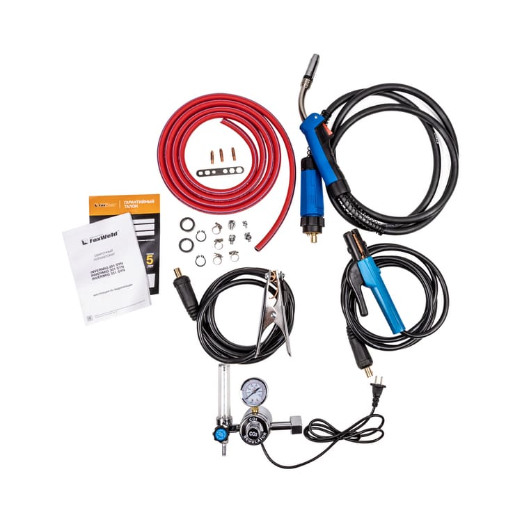 Сварочный полуавтомат Foxweld INVERMIG 251 SYN вид модели сварочный полуавтомат foxweld invermig 251 syn