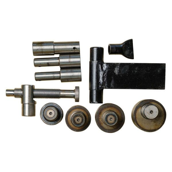 Модель комплект оснастки к станку гибки арматуры vektor gw-40  общий вид модели комплект оснастки к станку гибки арматуры vektor gw-40