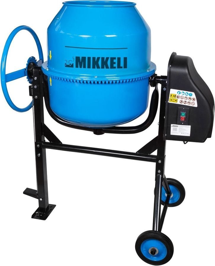 вид модели бетономешалка mikkeli mk-200