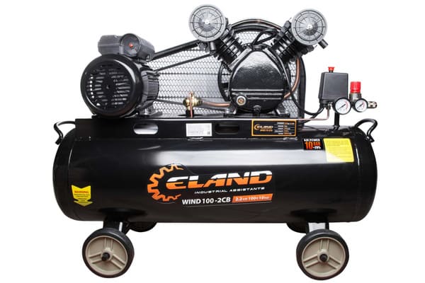 общий вид модели компрессор eland wind 100-2cb 