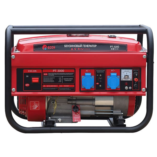 общий вид модели генератор бензиновый edon pt-3000