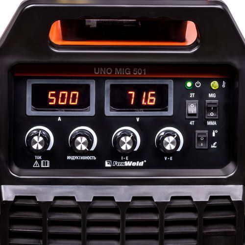 Сварочный полуавтомат Foxweld UNO MIG 501 вид модели сварочный полуавтомат foxweld uno mig 501
