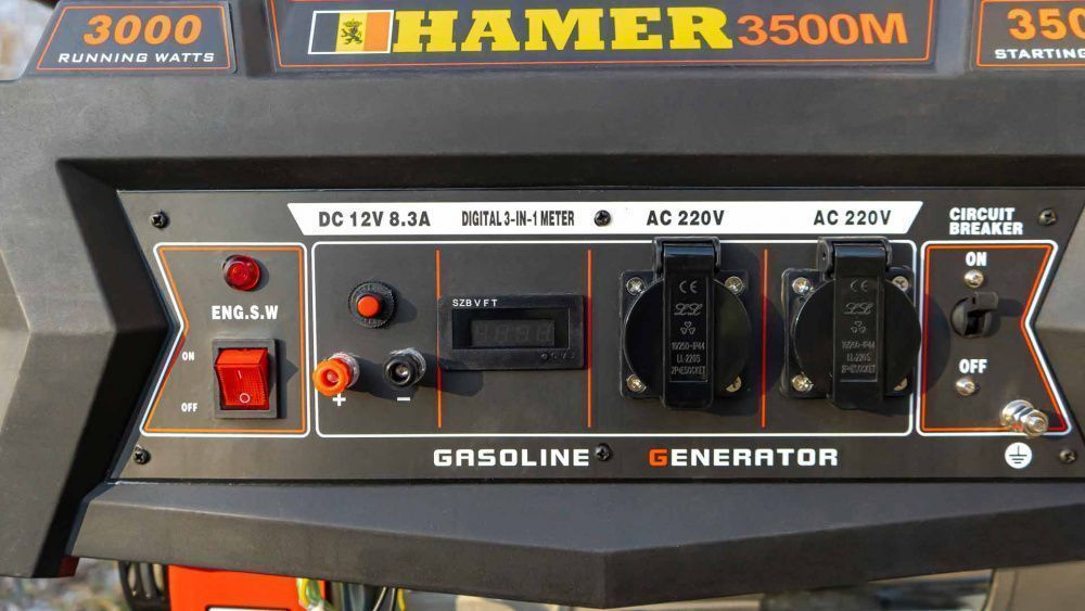 Бензогенератор HAMER 3500M (0145U) УЦЕНКА вид модели бензогенератор hamer 3500m (0145u) уценка