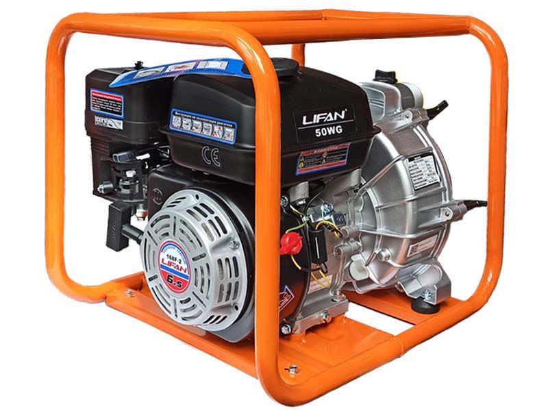 Мотопомпа бензиновая Lifan 50WG вид модели мотопомпа бензиновая lifan 50wg