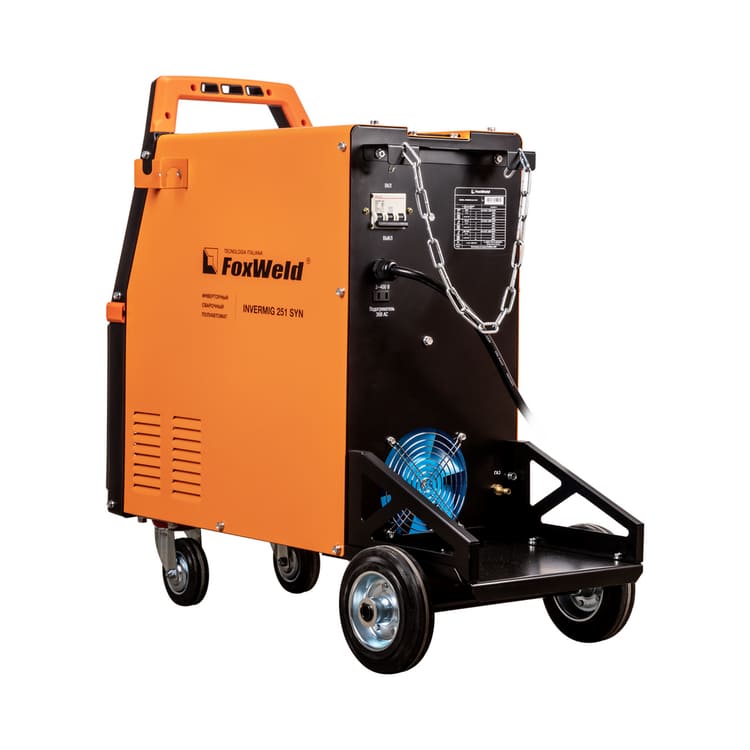Сварочный полуавтомат Foxweld INVERMIG 251 SYN вид модели сварочный полуавтомат foxweld invermig 251 syn