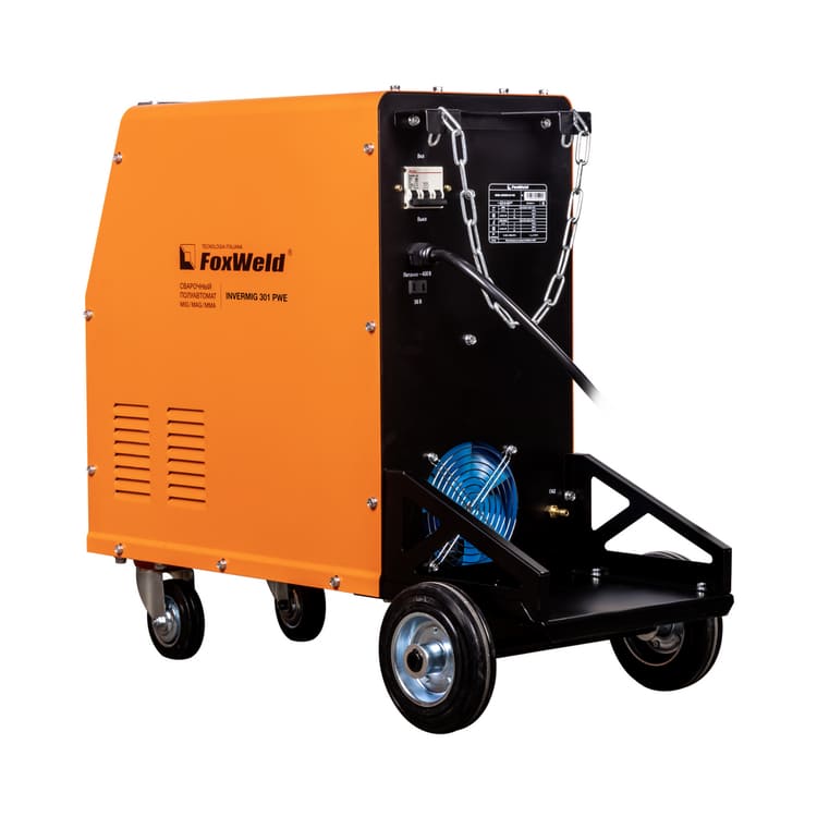 Сварочный полуавтомат Foxweld INVERMIG 301 PWE вид модели сварочный полуавтомат foxweld invermig 301 pwe