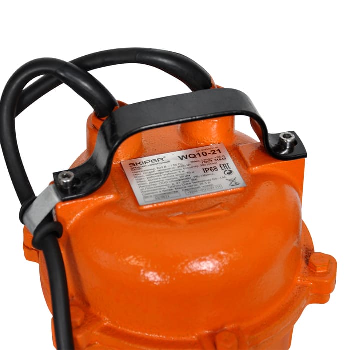 Насос дренажно-фекальный Skiper WQ10-21 вид модели насос дренажно-фекальный skiper wq10-21