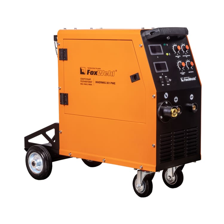 Сварочный полуавтомат Foxweld INVERMIG 351 PWE вид модели сварочный полуавтомат foxweld invermig 351 pwe