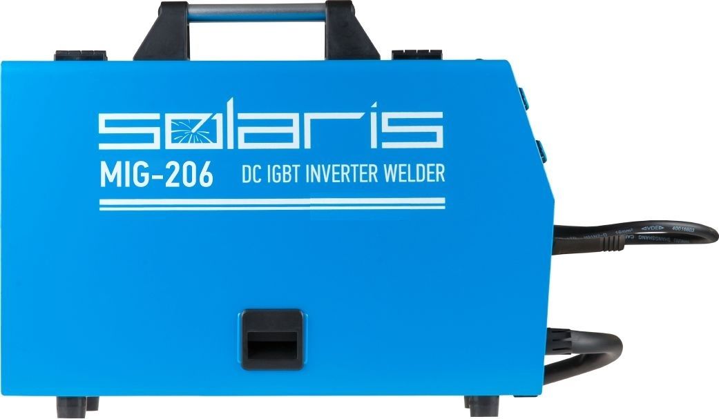 Полуавтомат сварочный Solaris MIG-206 вид модели полуавтомат сварочный solaris mig-206