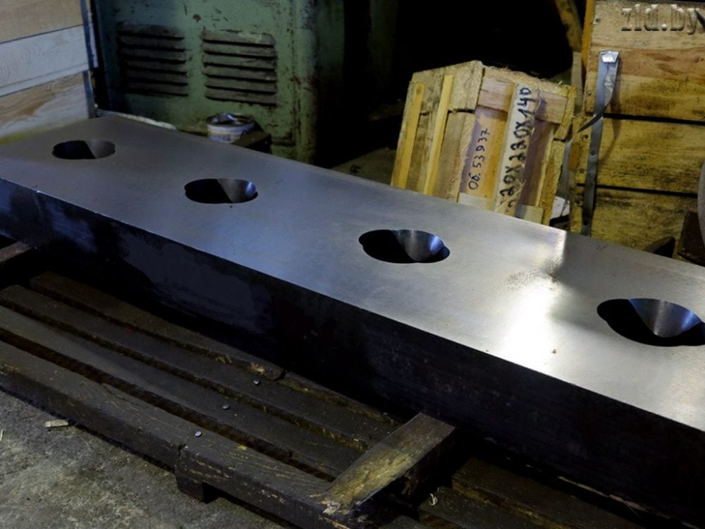 Ножи для гильотинных станков (промышленные) вид модели ножи для гильотинных станков (промышленные)