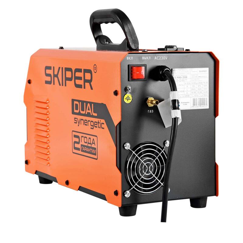 Сварочный полуавтомат SKIPER MIG/MAG-250D-3 вид модели сварочный полуавтомат skiper mig/mag-250d-3