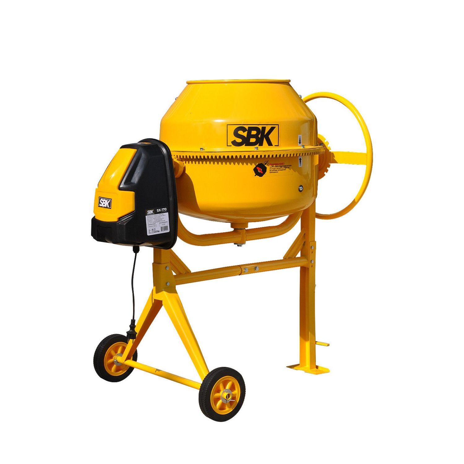 Бетономешалка SBK SX-170 вид модели бетономешалка sbk sx-170