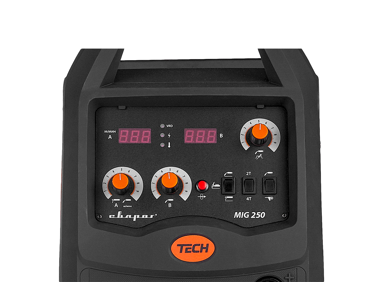 Сварочный полуавтомат СВАРОГ MIG 250 "TECH" (N257) вид модели сварочный полуавтомат сварог mig 250 "tech" (n257)