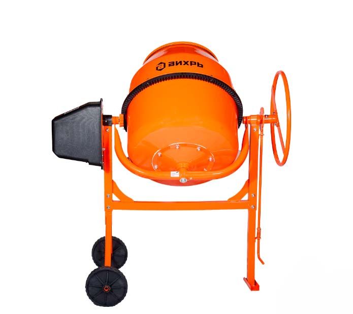 Бетономешалка Вихрь БМ-180П вид модели бетономешалка вихрь бм-180п