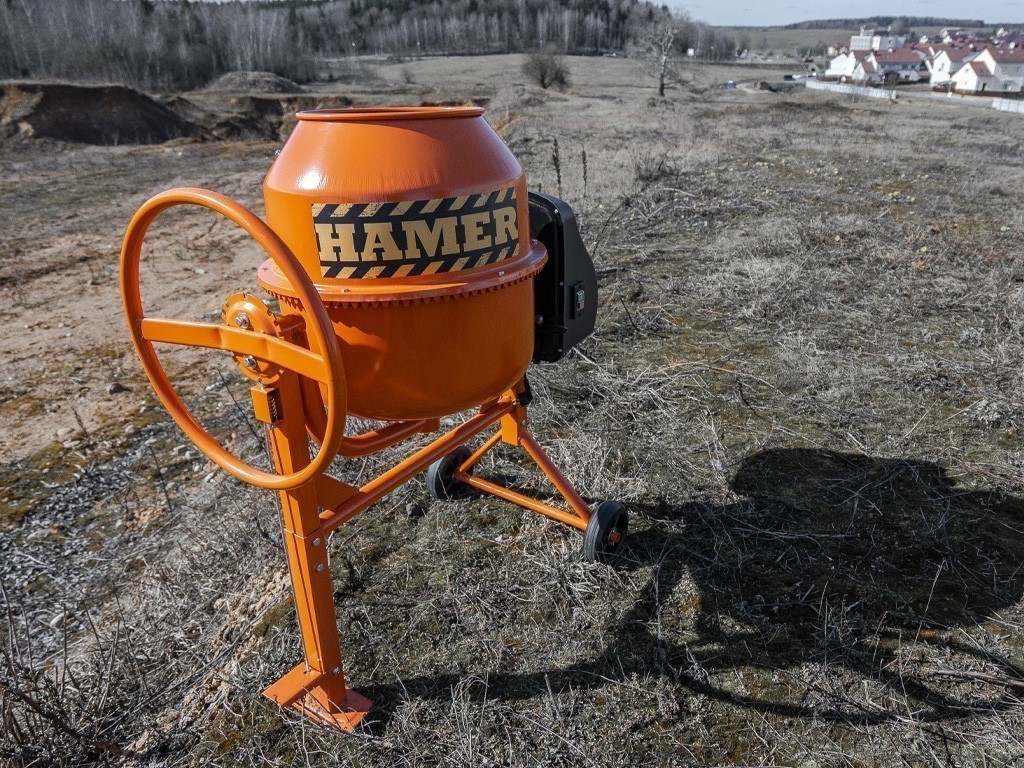 Бетономешалка HAMER CM-130 вид модели бетономешалка hamer cm-130