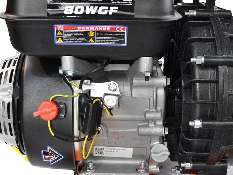 Мотопомпа бензиновая Lifan 80WGF вид модели мотопомпа бензиновая lifan 80wgf