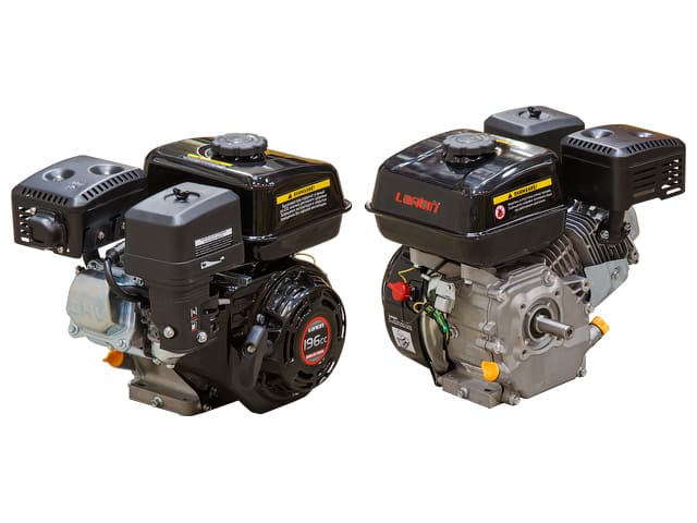 общий вид модели двигатель бензиновый loncin g200f (d=20 мм)